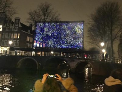 Amsterdam light festival van gogh