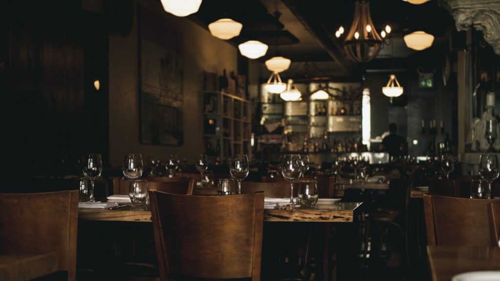 Wine bar Amsterdam interior